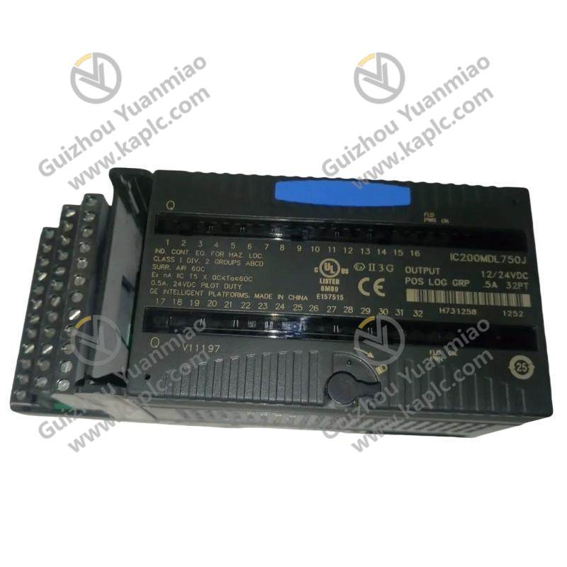 GE IC200MDL750J VersaMax output module