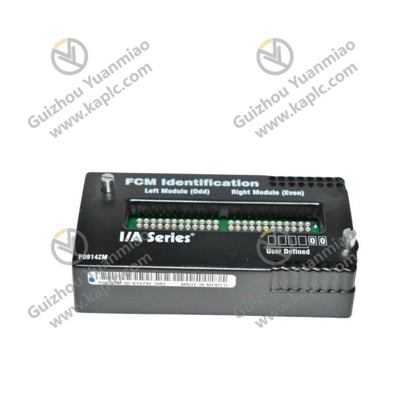 FOXBORO P0914ZM IDENTIFICATION MODULE