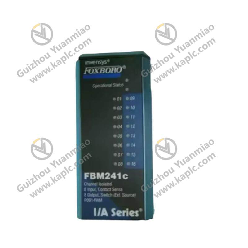 Foxboro FBM207C P0917GY CHANNEL ISOLATED CONTACT SENSE