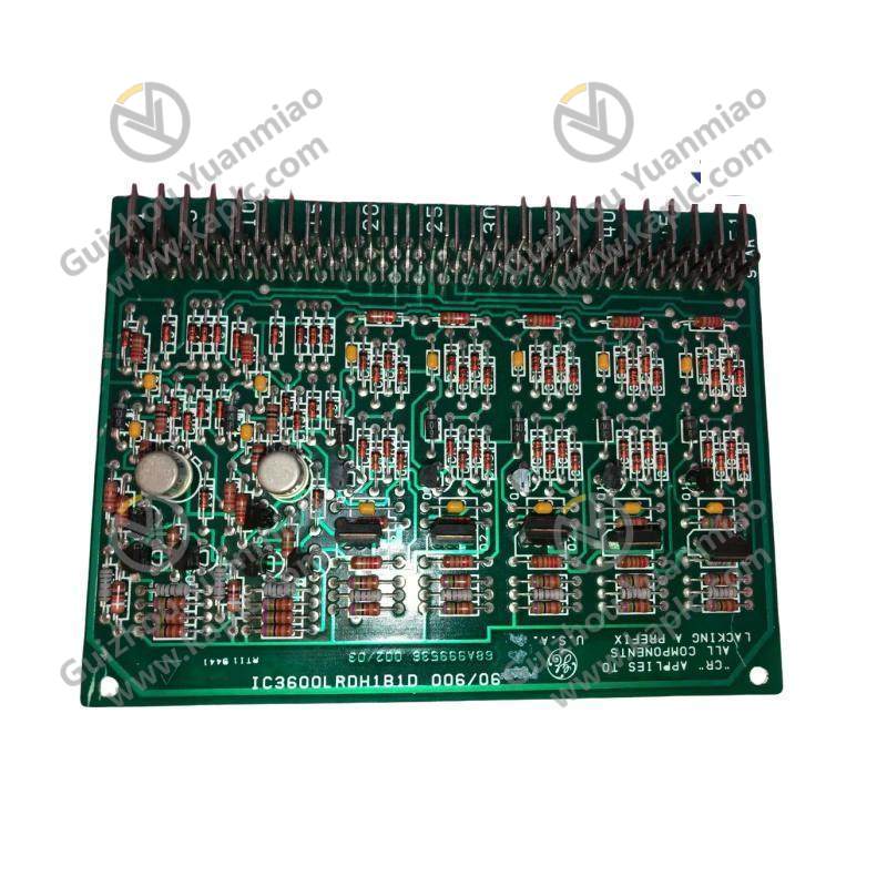 GE IC3600LRDH1B1D Relay Driver card