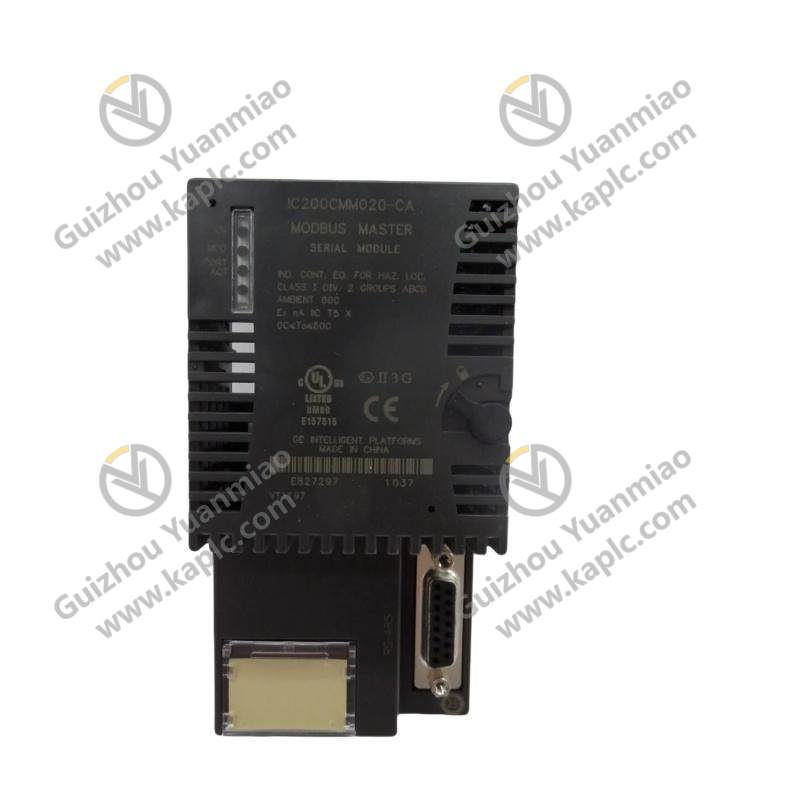 GE IC200CMM020 Versamax Serial Communications module