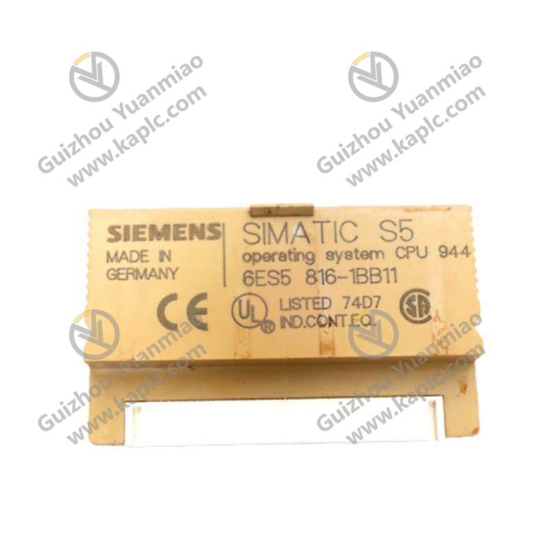 SIEMENS 6ES5816-1BB11 Operating System Module