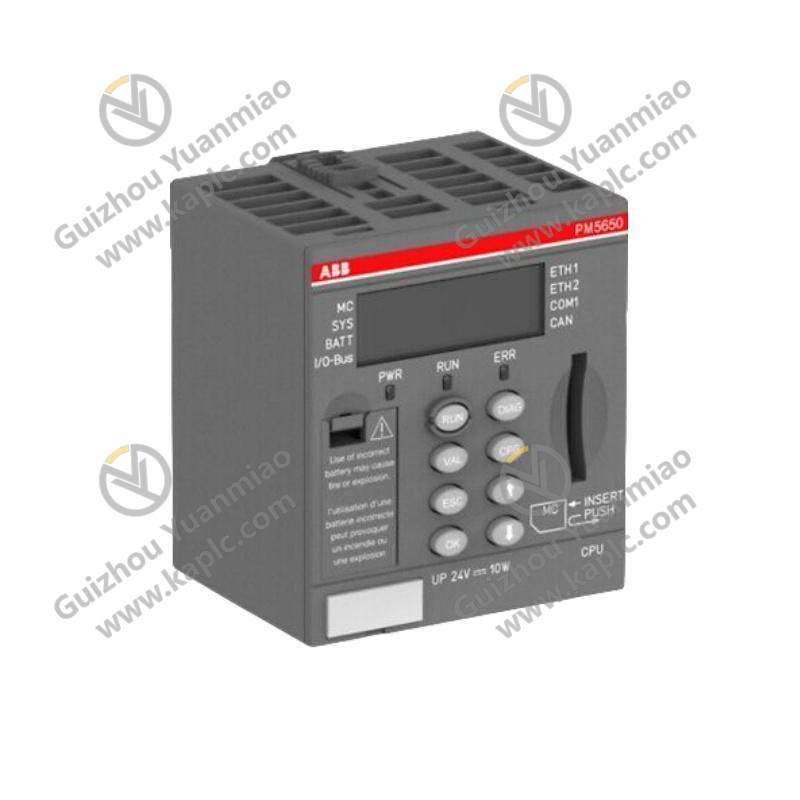 ABB PM5650-2ETH Central Processing Unit Module